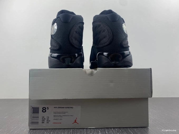 Air 414571-011 Jordan 13 Retro Cat Black 1028